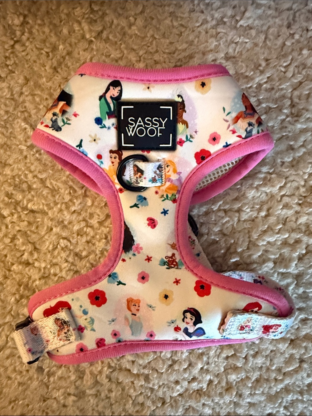 Disney Princess Sassy Woof Dog Harness size XS
